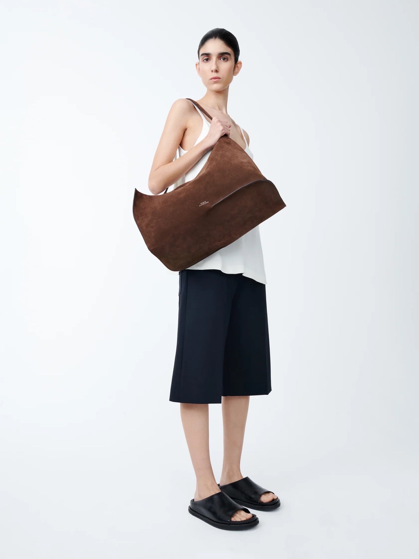25早秋 DOUBLET SUEDE BAG 单肩包