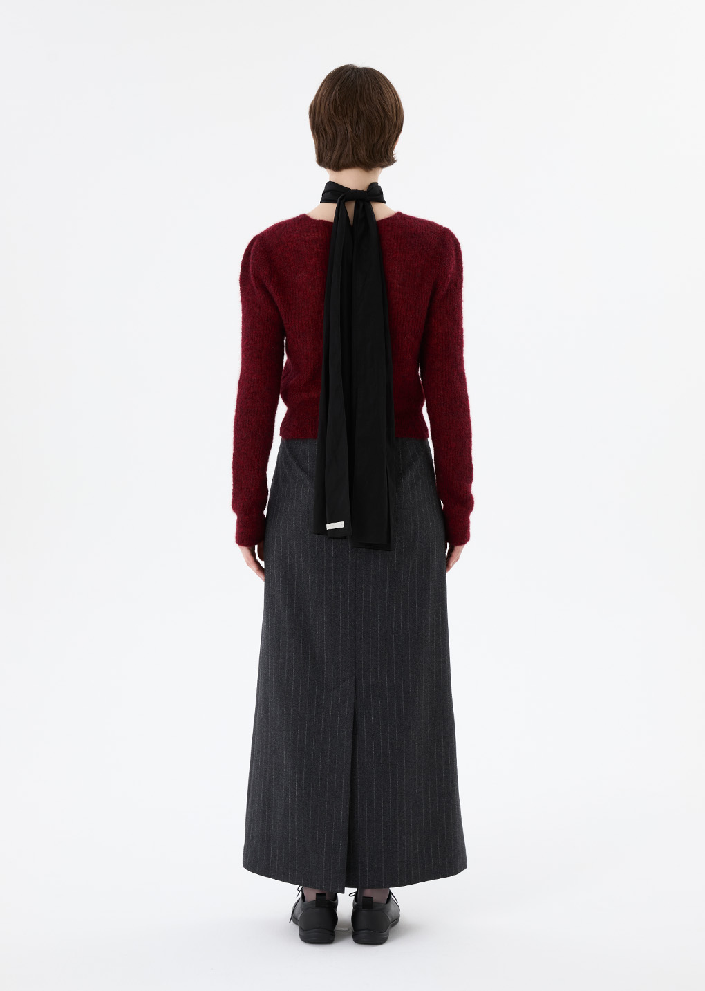 25早秋 WOOL MAXI LONG SKIRT
