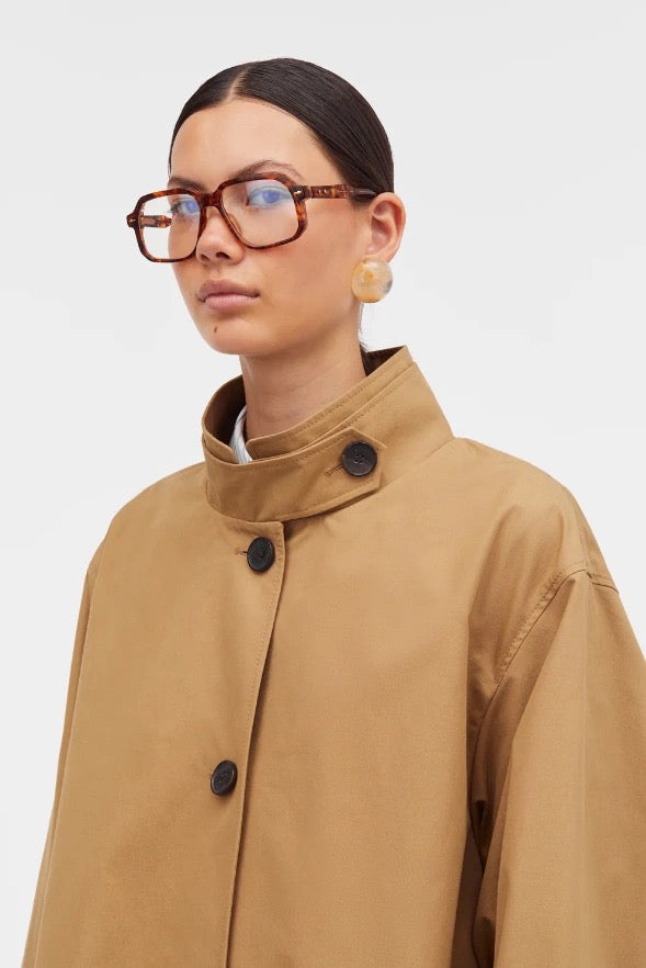 24SS JULIA COAT 廓形风衣