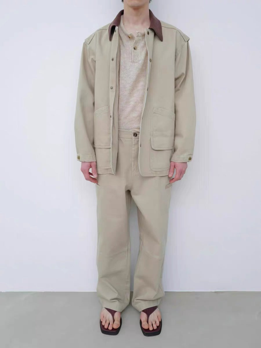 25早春 KNIT COLLAR FIELD JACKET