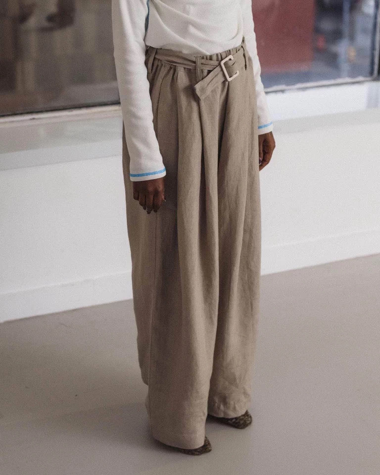 25早秋 FRAME PANTS 阔腿裤