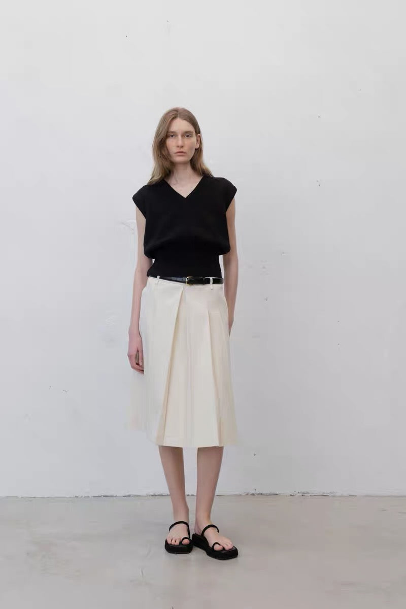 24早春 24KATIE PLEATS SKIRT百褶裙