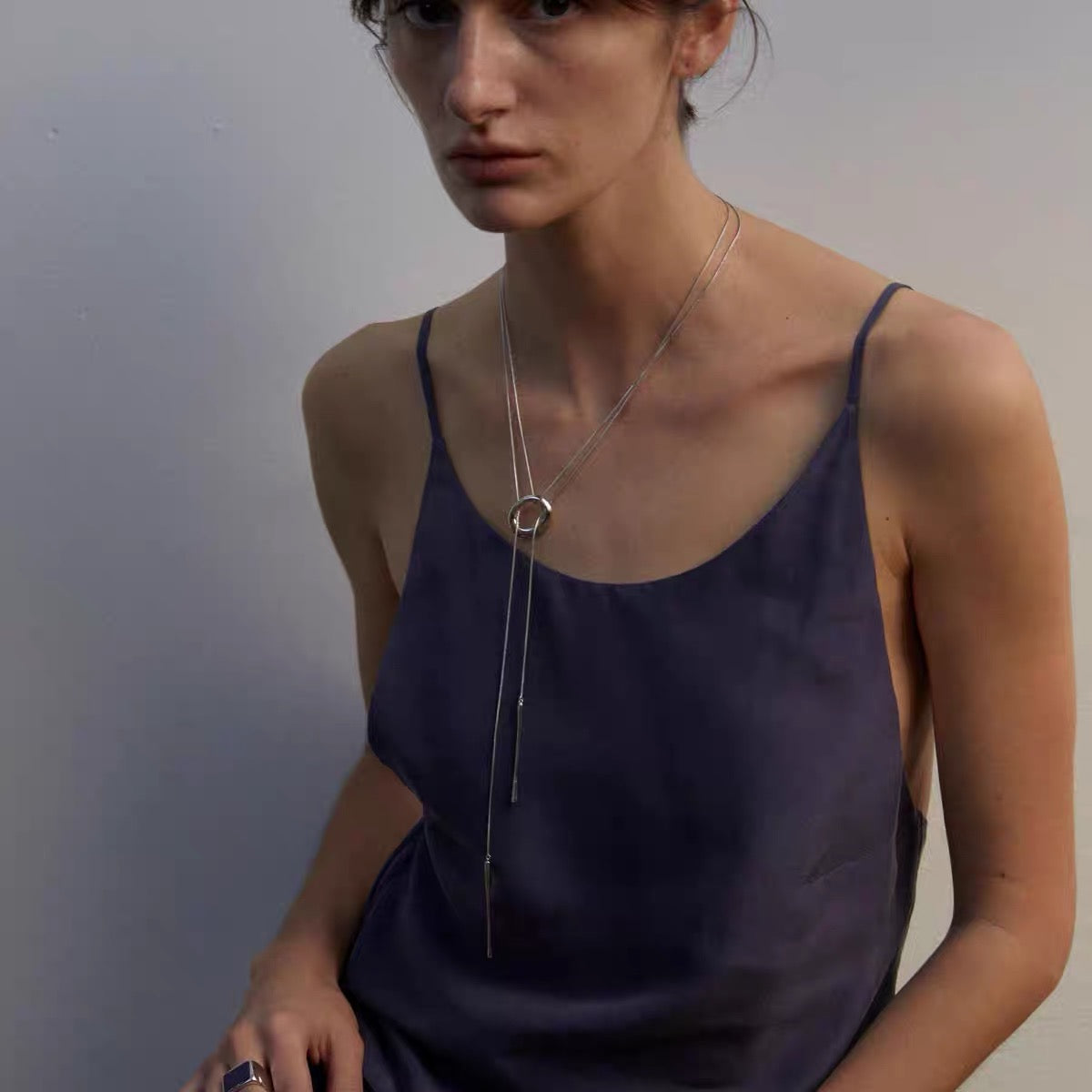 24AW新款 Oval Form Necklace