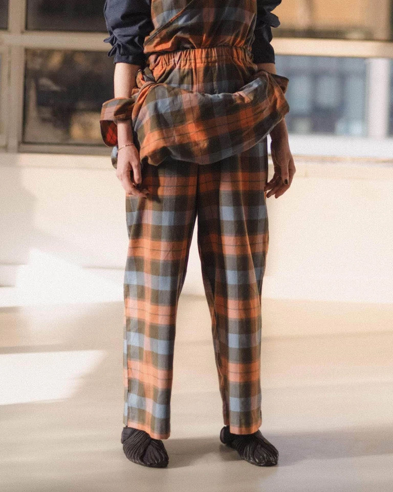 25早秋 CLAUDE PANTS 格纹休闲裤