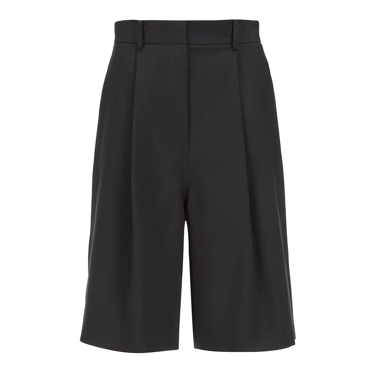 24早春 STRAIGHT BLACK SHORTS 中裤