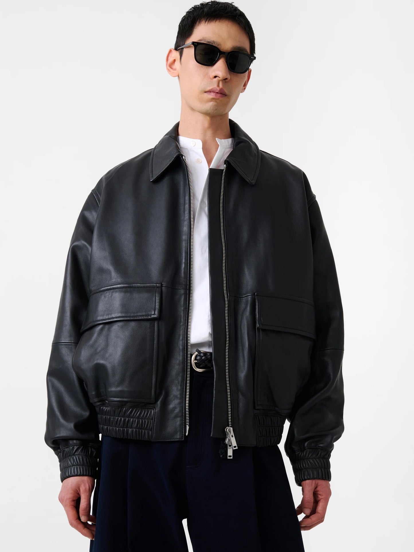 25早秋 PISTON JACKET 羊皮皮衣
