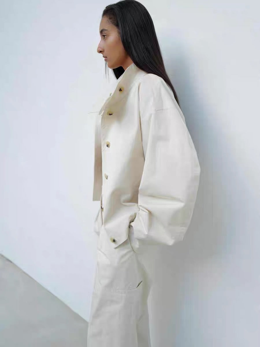 25春夏 FUNNEL NECK BOMBER JACKET