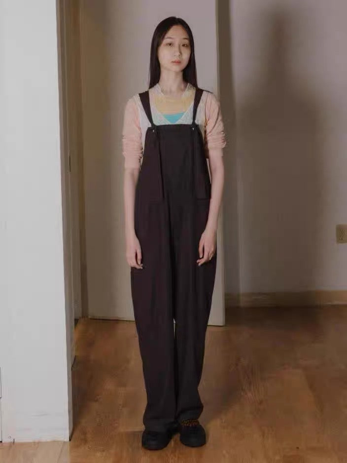 25早春 GREN OVERALLS 背带裤