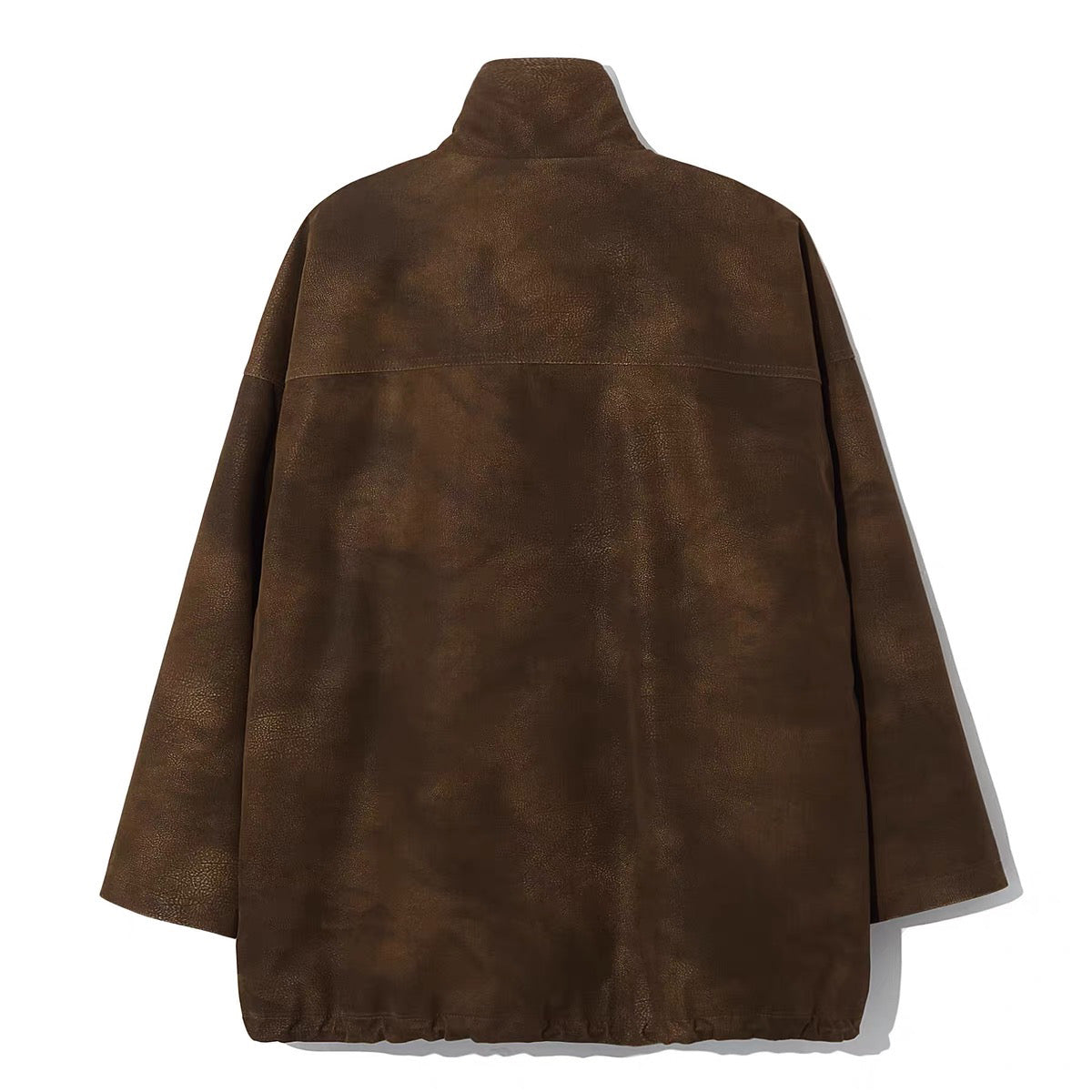 26秋冬 FAUX LEATHER SHAWL JACKET