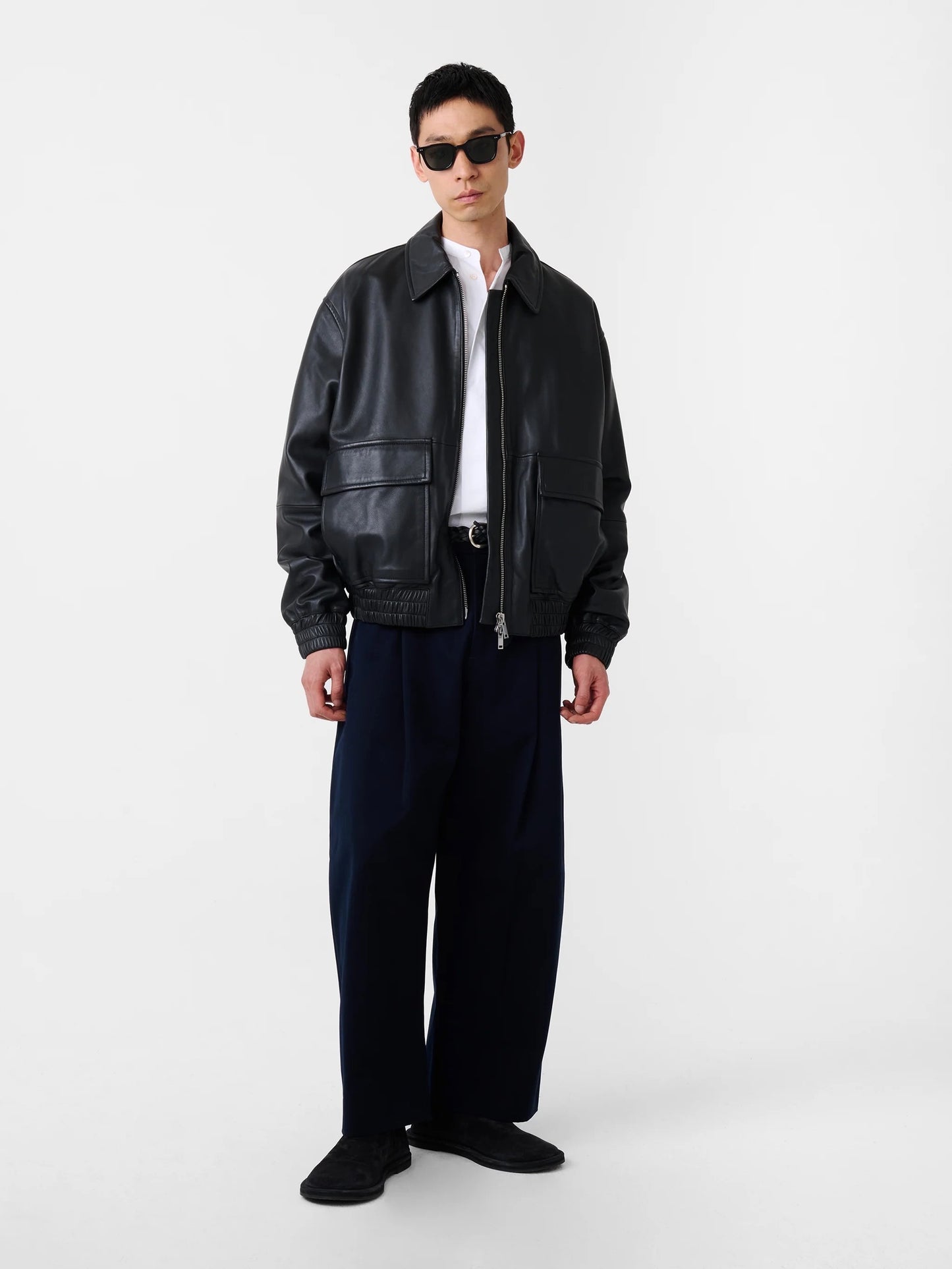 25早秋 PISTON JACKET 羊皮皮衣