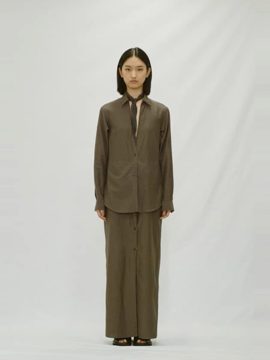 25春夏 LONG SHIRT DRESS 连衣裙