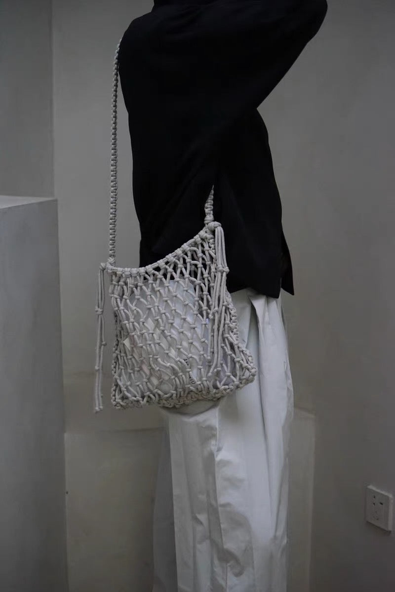 24早春 HAND MADE BIG CROCHET BAG