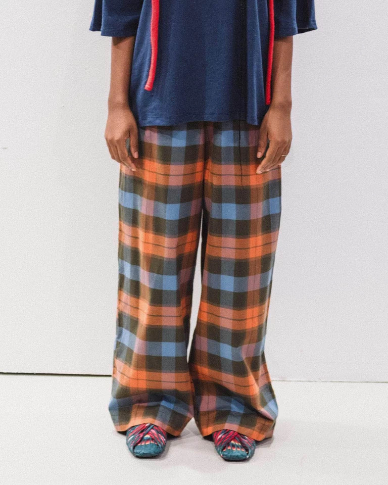 25早秋 CLAUDE PANTS 格纹休闲裤