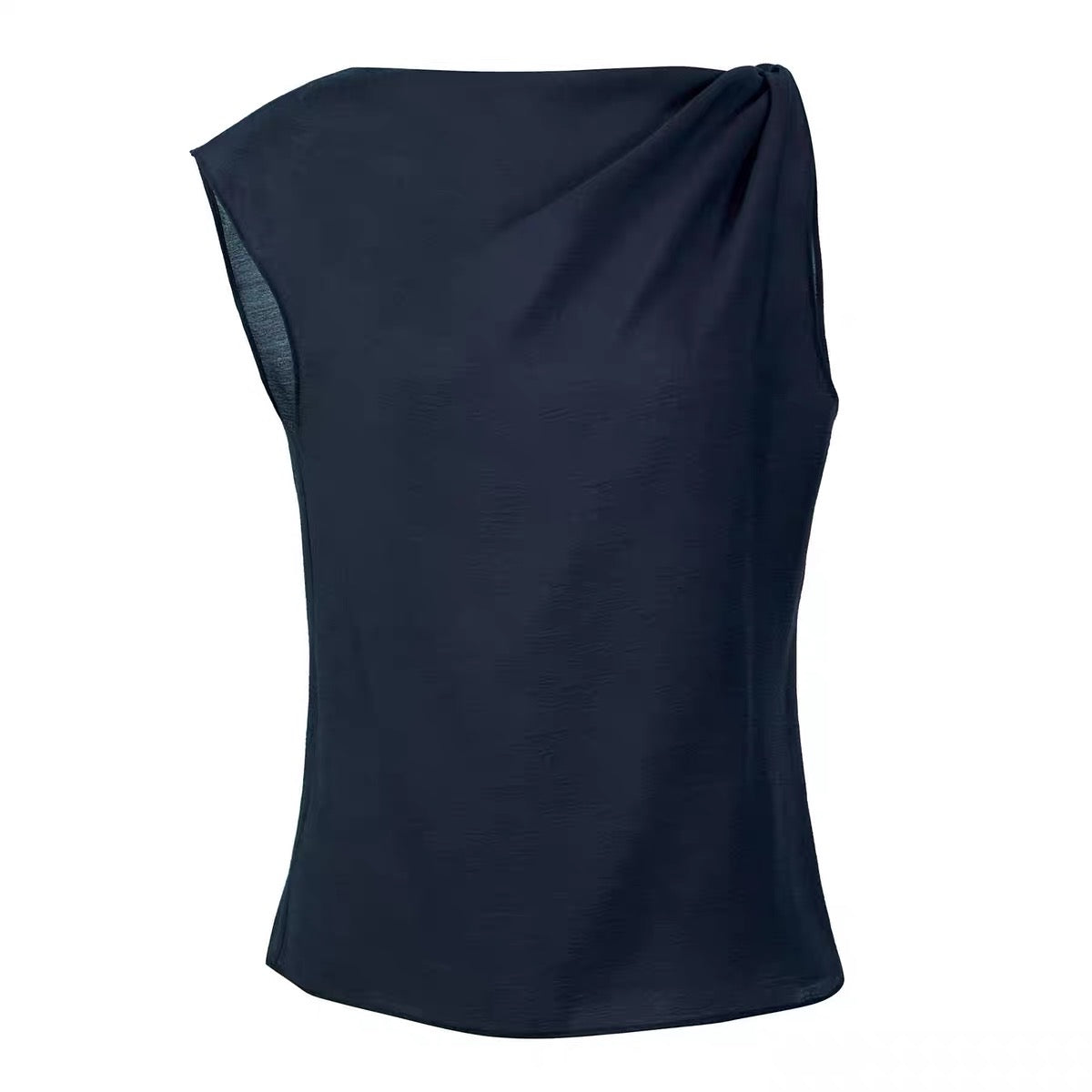 25春夏 ASYMMETRICAL DRAPED TOP