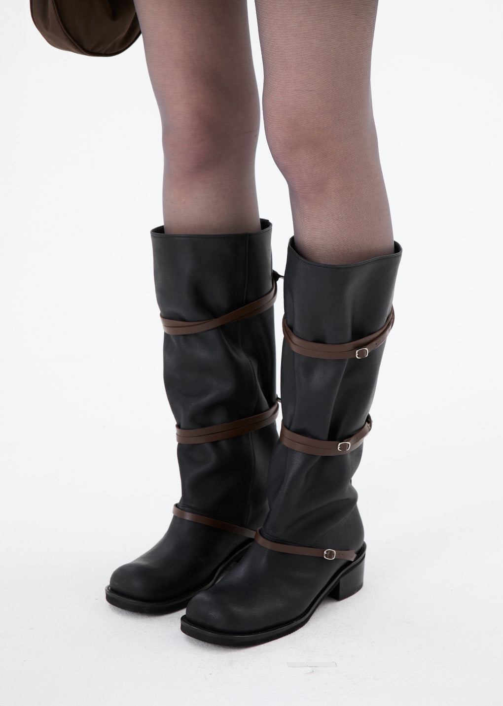 25早秋 BELT LONG BOOTS 绑带长靴