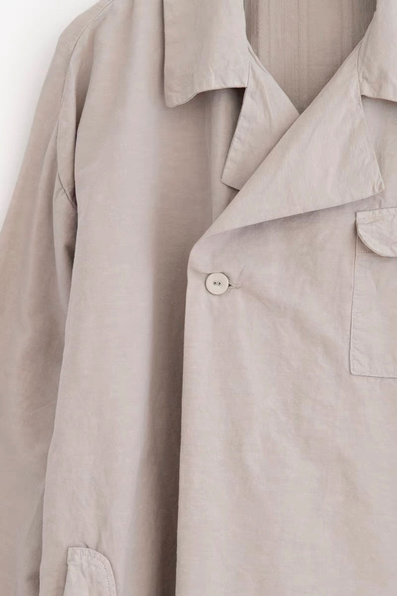 25早春 broadcloth motorcycle jacket