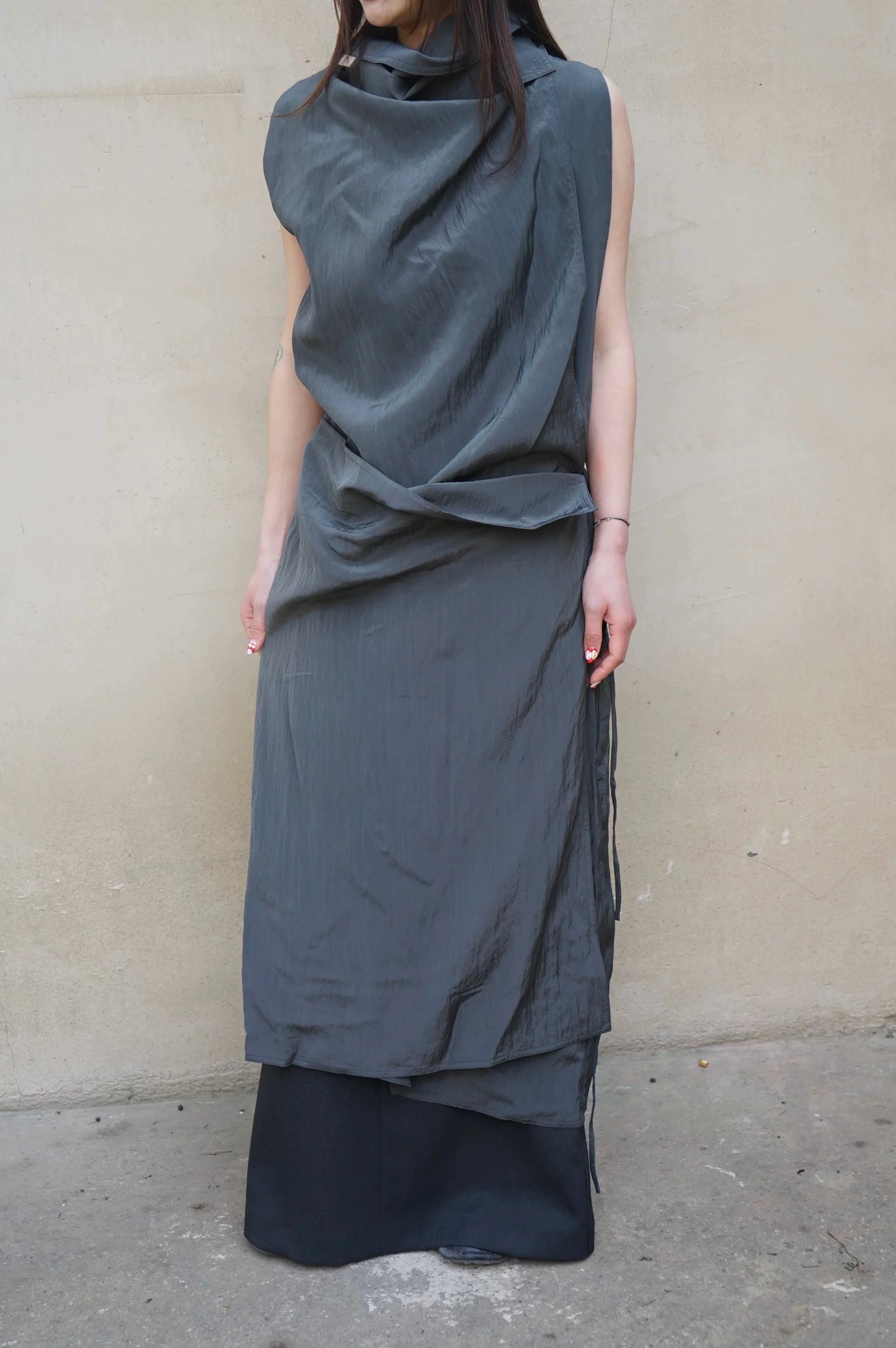 26早春 CELIA WRAP DRESS