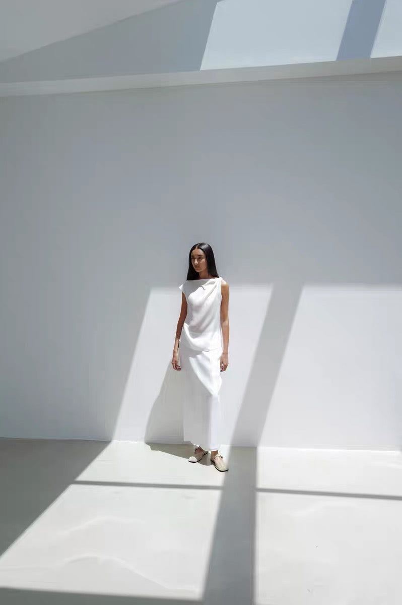 25春夏 ASYMMETRICAL DRAPED TOP