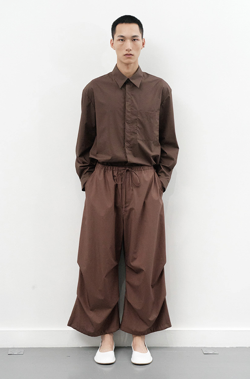 25早春 DRAWSTRING CAPRI PANTS