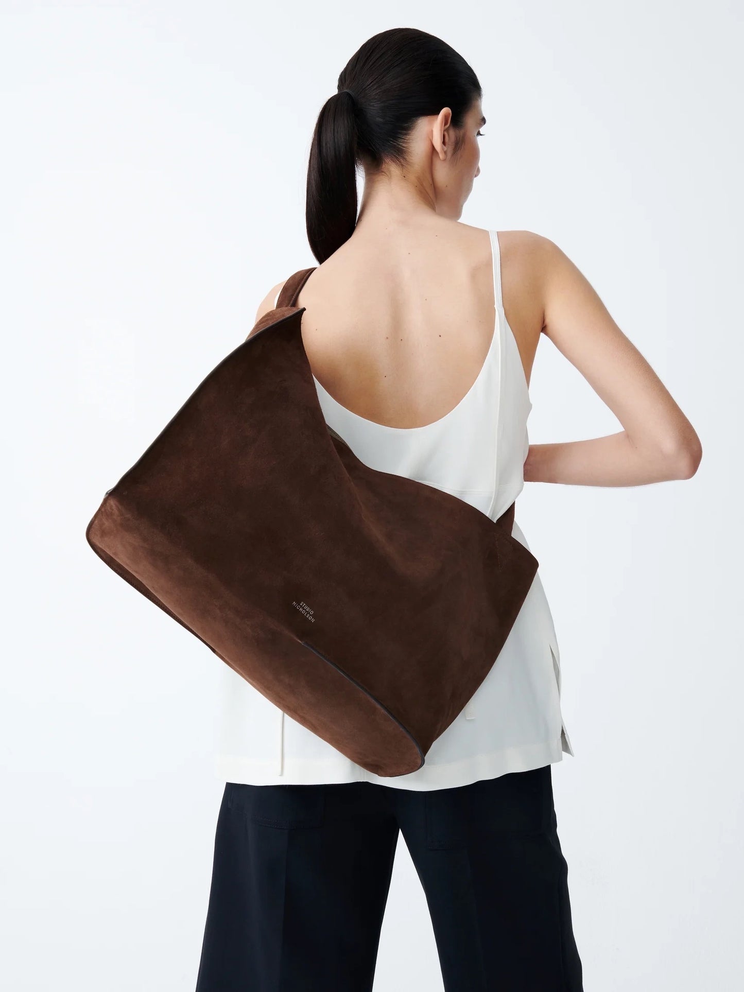 25早秋 DOUBLET SUEDE BAG 单肩包