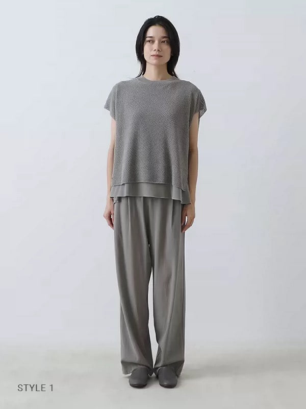 26春夏 dry silk vest
