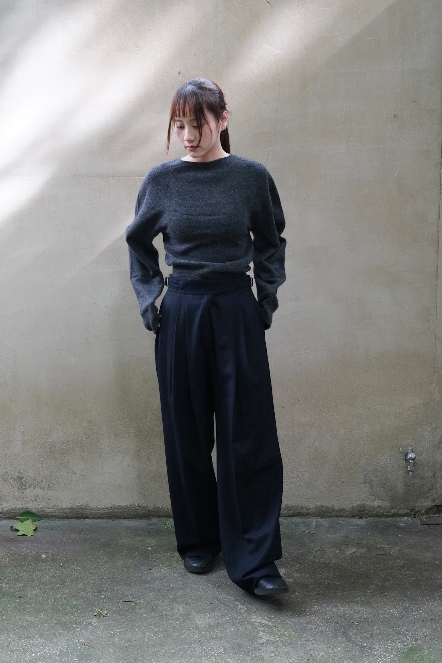 26早秋 MILA WOOL GURKHA TROUSERS