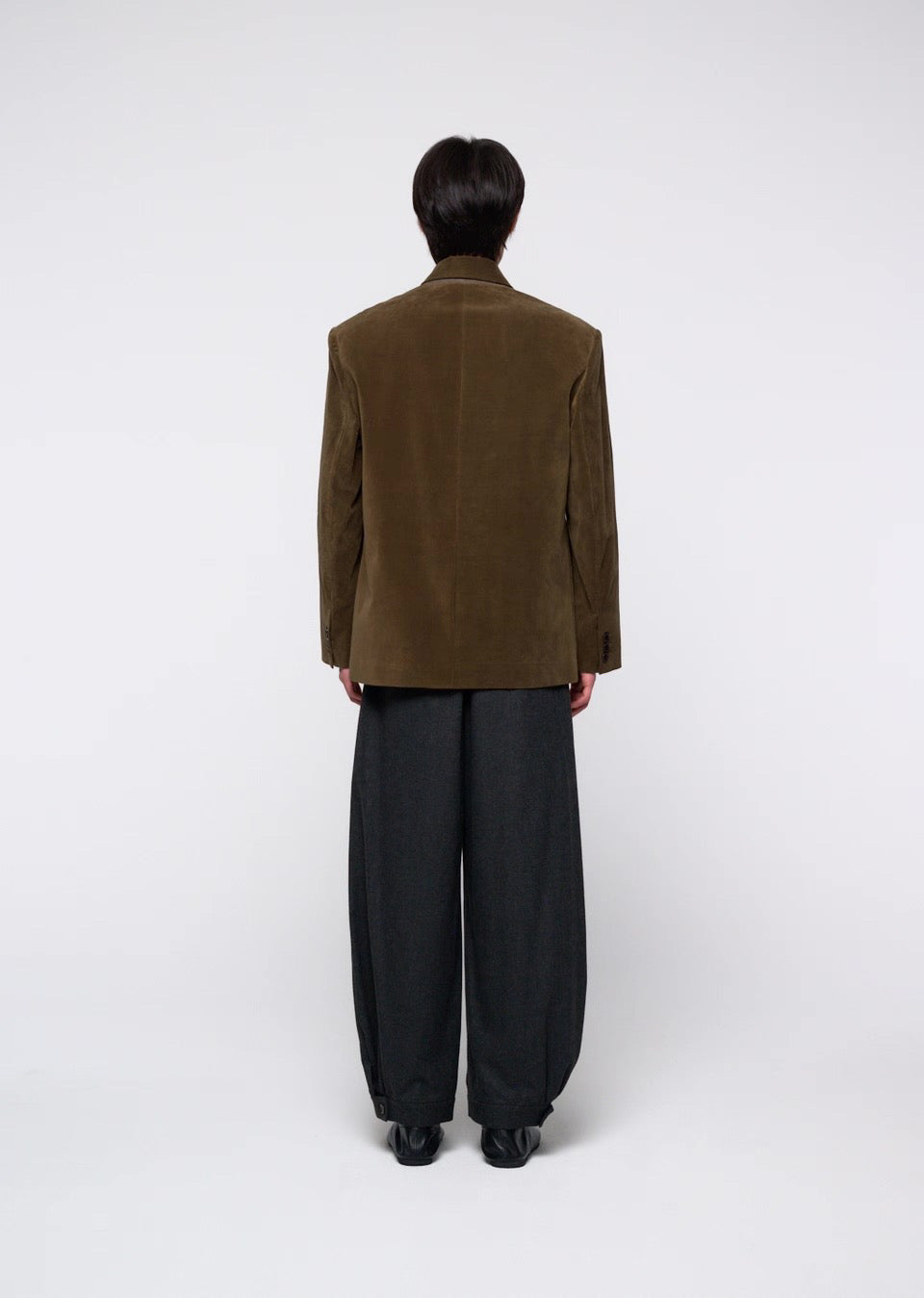 26早秋 VELVET OVERSIZED JACKET
