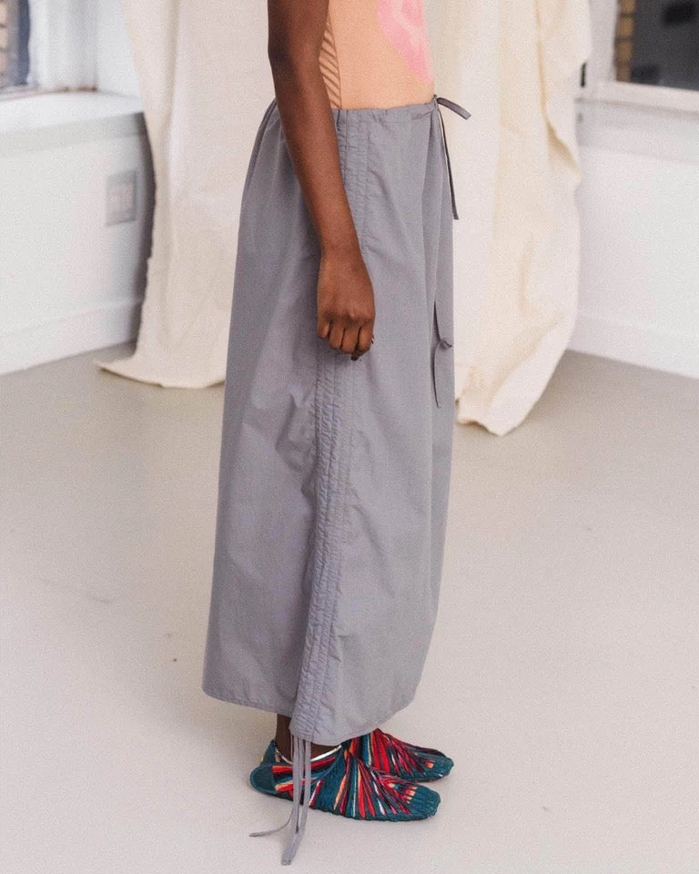 25早秋 PICTORIAL STRAP SKIRT 抽绳半裙