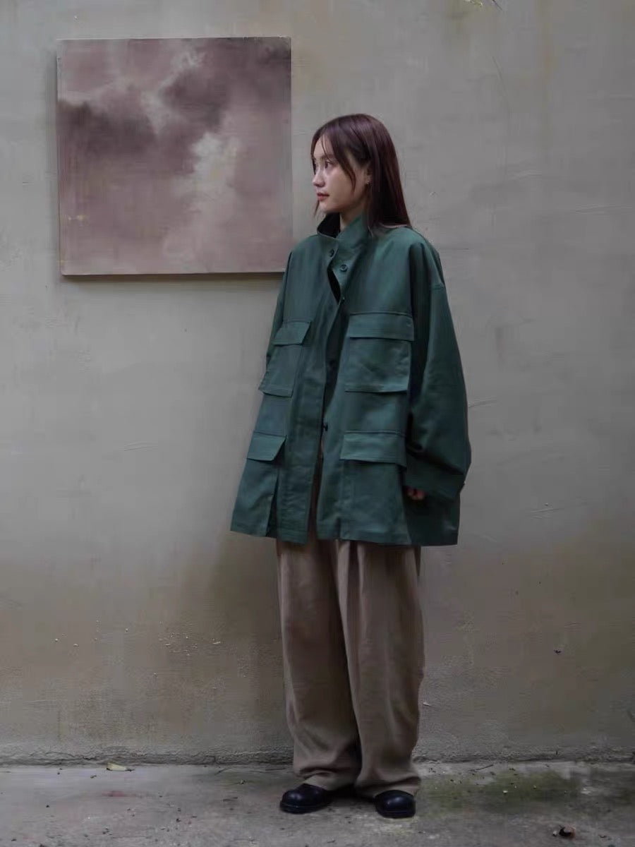 25早秋 多口袋工装外套