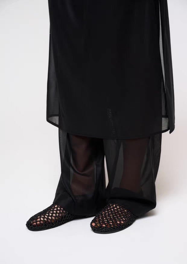 26春夏  SHEER LAYERED PANTS