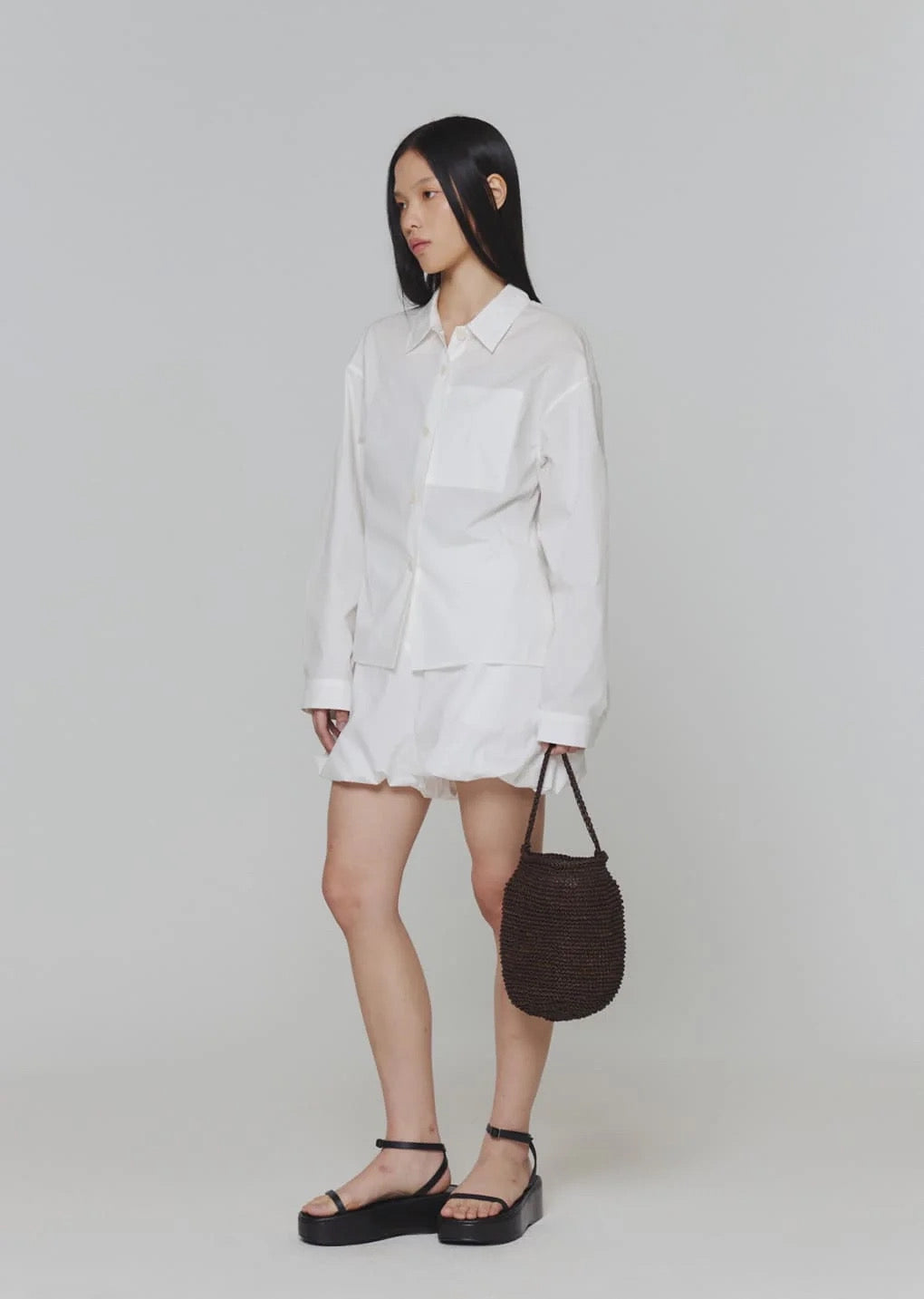25春夏 COTTON VOLUME SHIRRING SHORTS