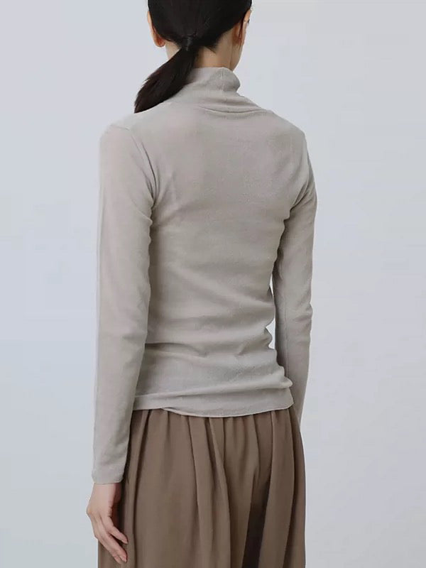 26春夏 cotton turtleneck