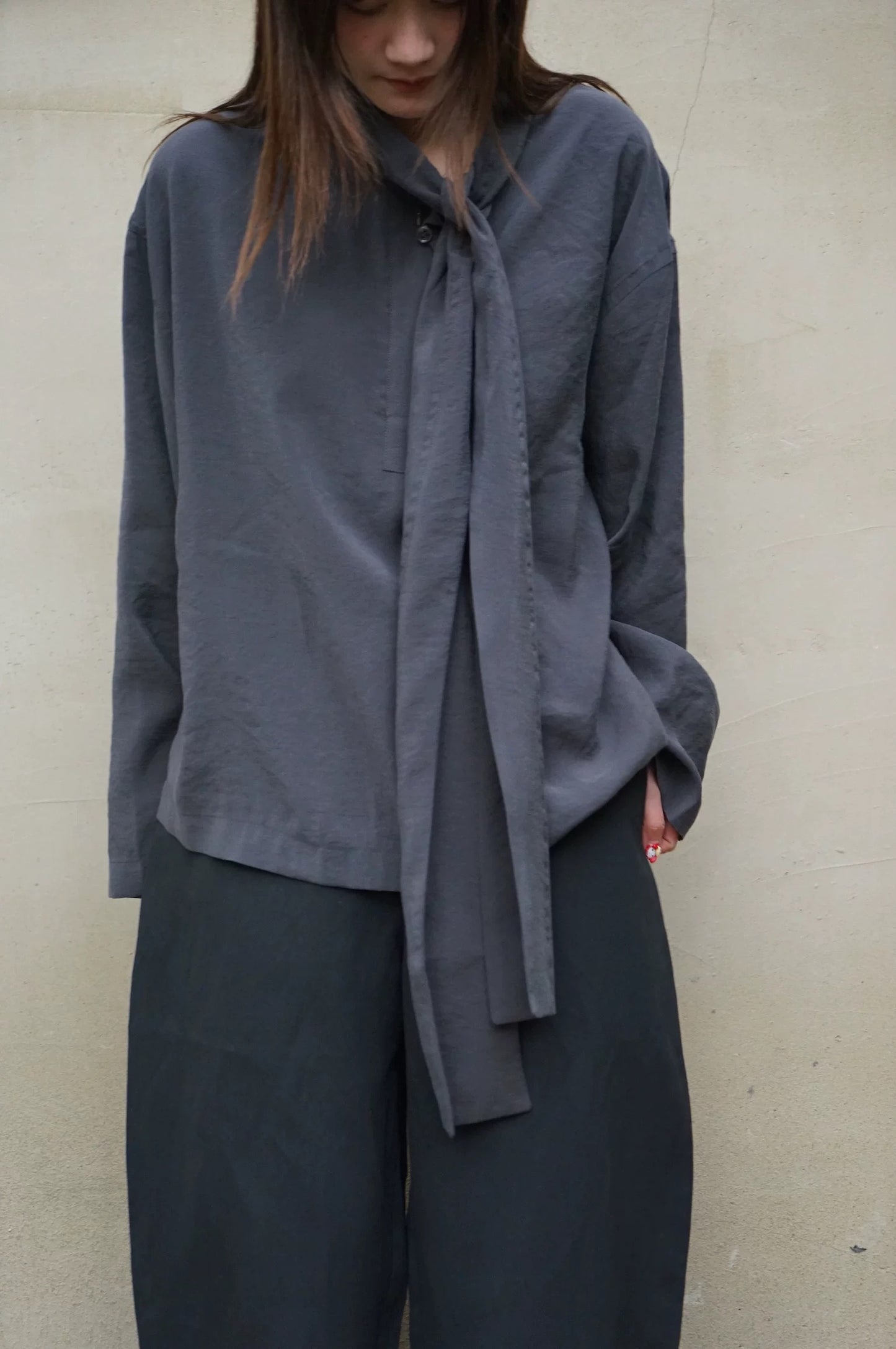 26早春 COLT TOP 飘带衬衫