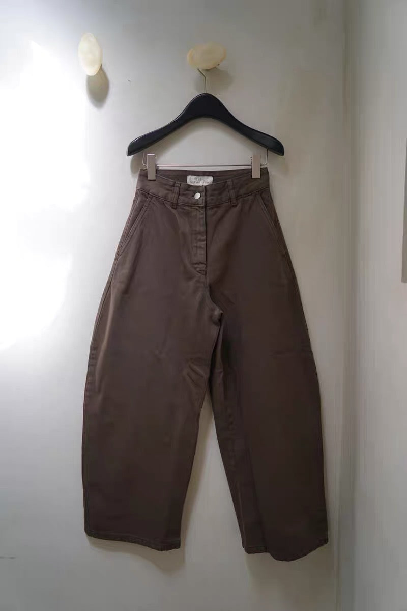 24秋冬 CHALCO PANT 弧形阔腿裤