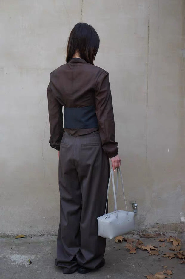 26早春 WOOL HALTERNECK TOP