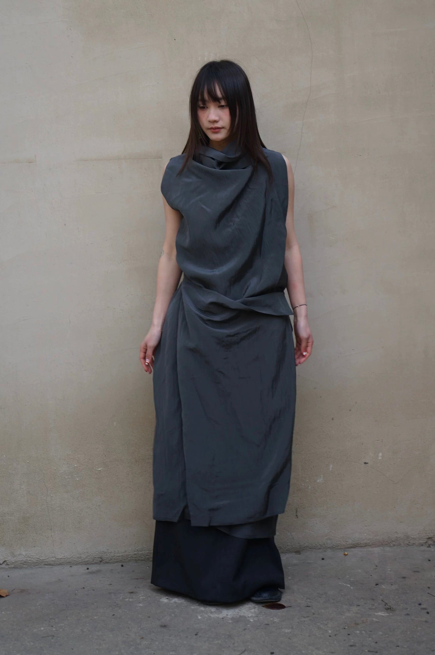 26早春  CELIA WRAP DRESS