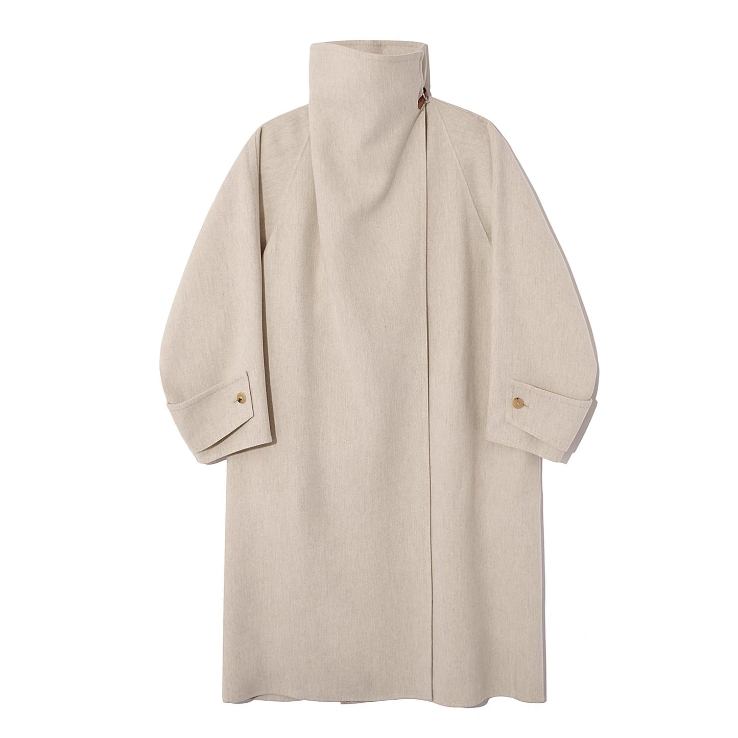 26早秋 COWL NECK HANDMADE  LONG COAT