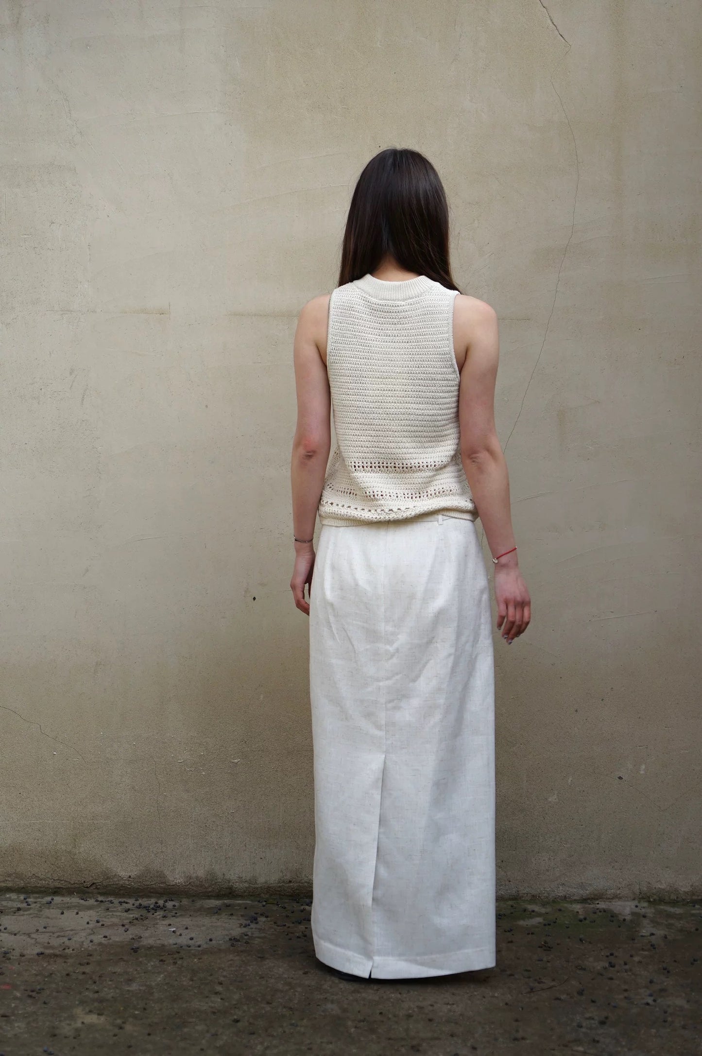 26春夏 LIV BELTED LONG SKIRT