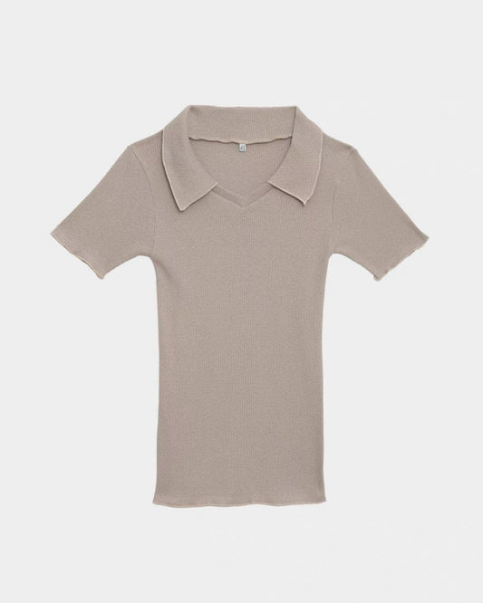 26早春  ISO TOP 翻领T