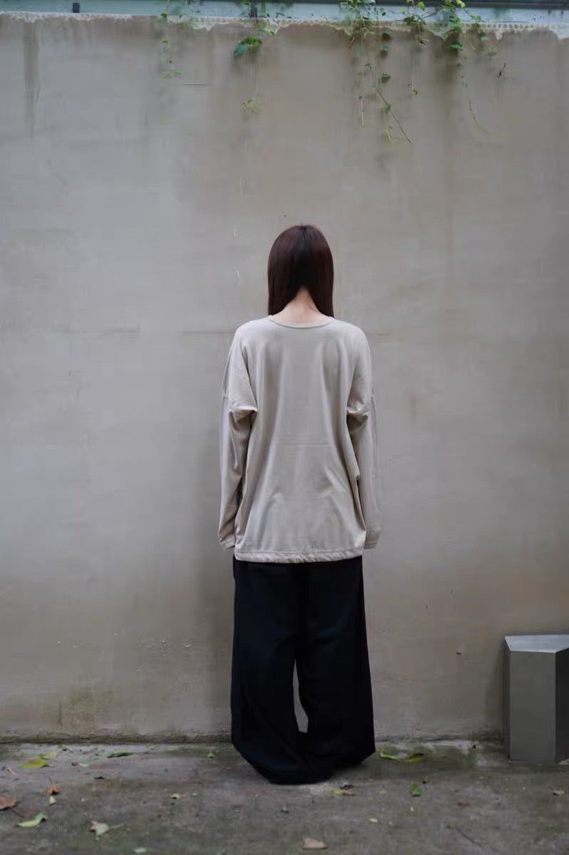 25秋冬 LONG SLEEVE BALLOON TEE
