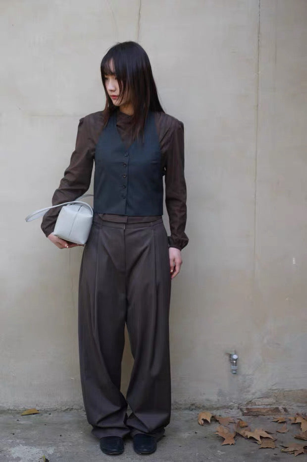 26早春 WOOL HALTERNECK TOP