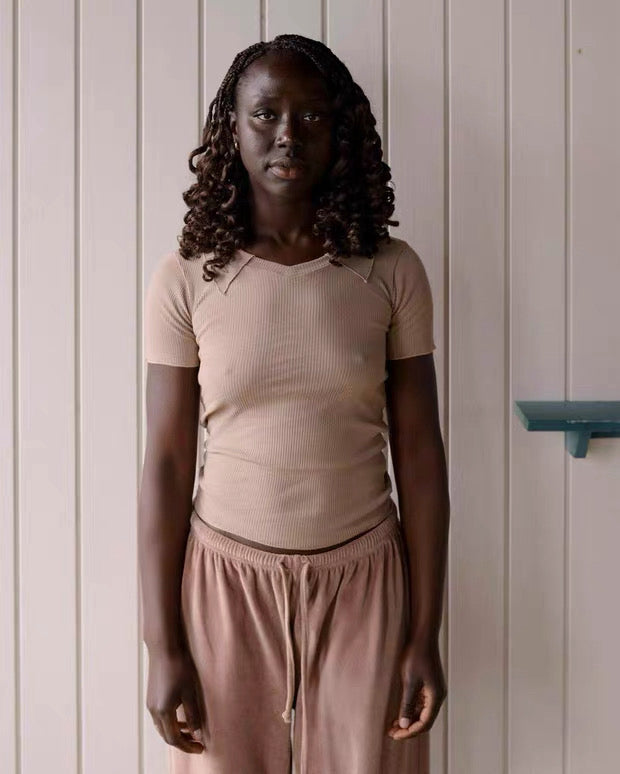 26早春  ISO TOP 翻领T