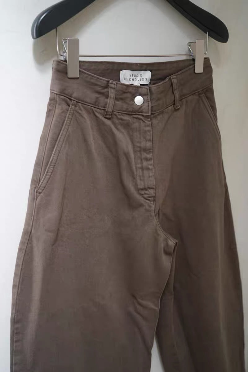 24秋冬 CHALCO PANT 弧形阔腿裤