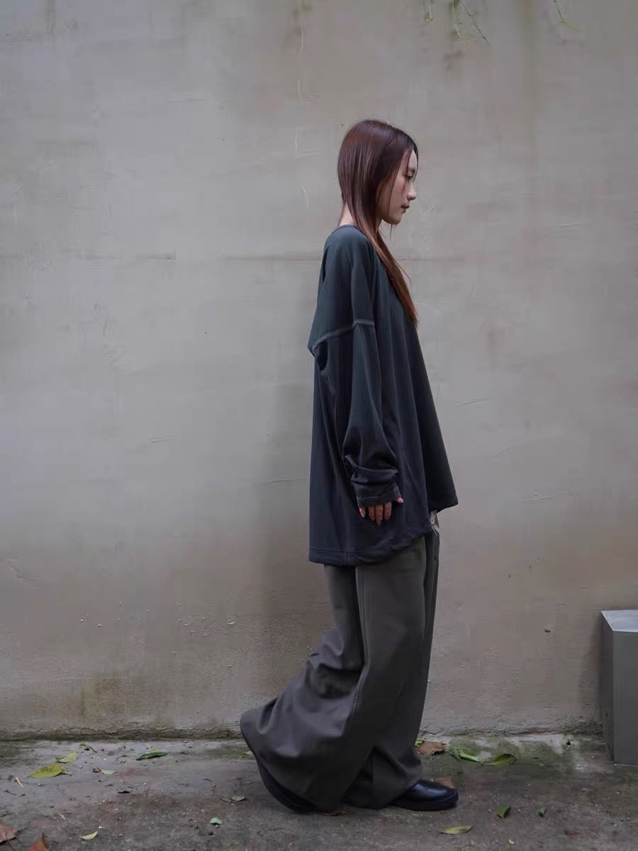 25秋冬 LONG SLEEVE BALLOON TEE