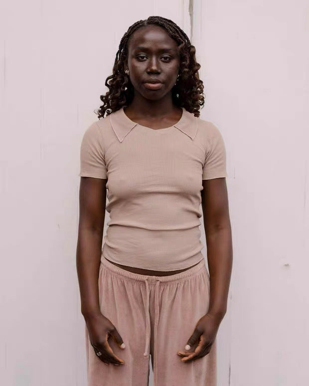 26早春  ISO TOP 翻领T