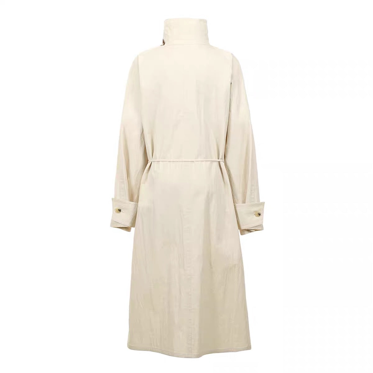 25早春 COWL NECK LONG COAT 长风衣