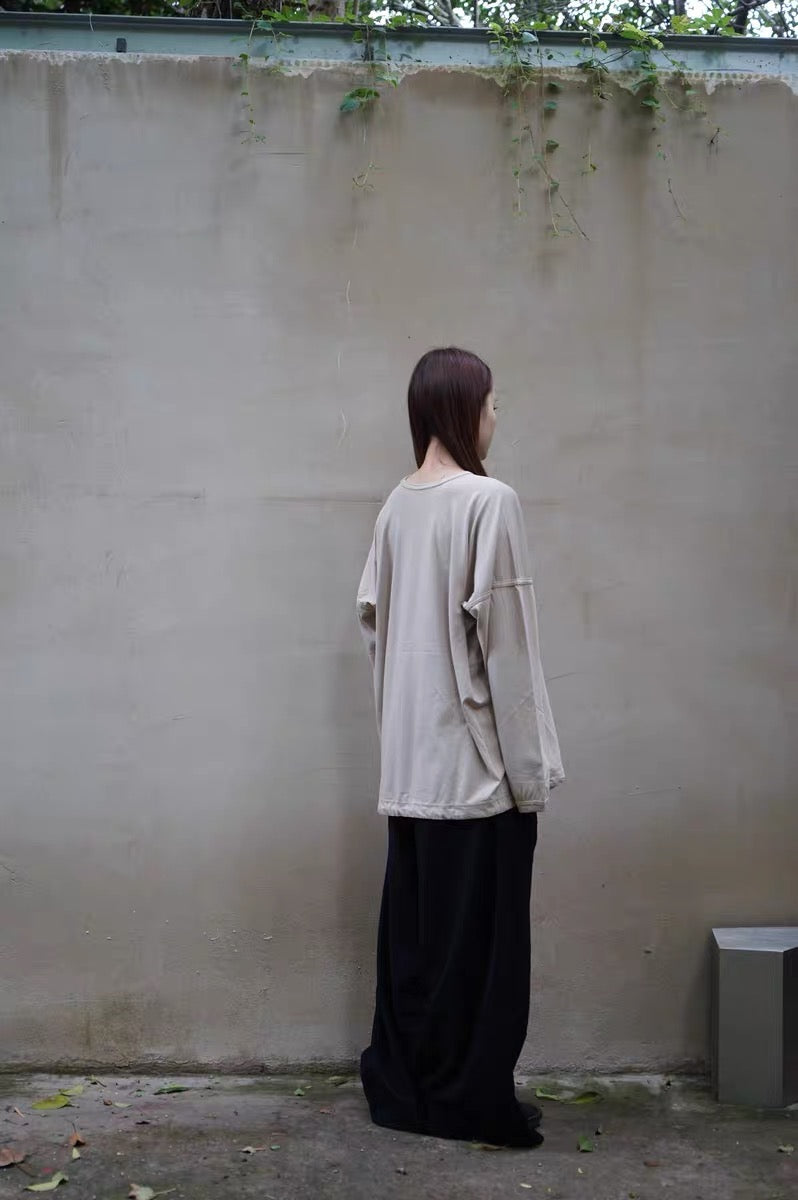25秋冬 LONG SLEEVE BALLOON TEE