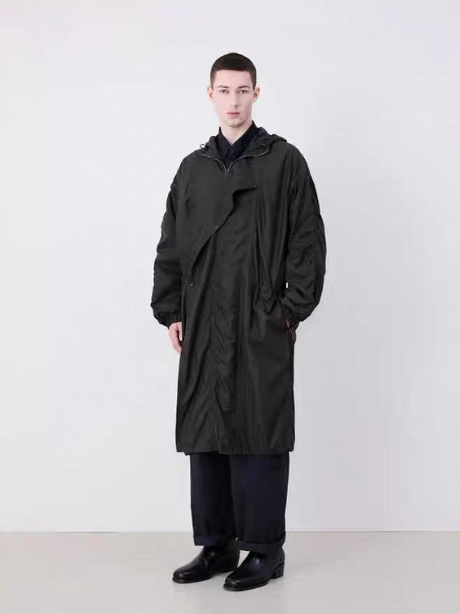 24FW NYLON PARKA 长风衣