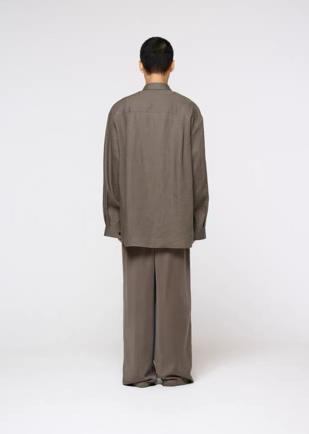 26春夏  LINEN OVERSIZED SHIRT