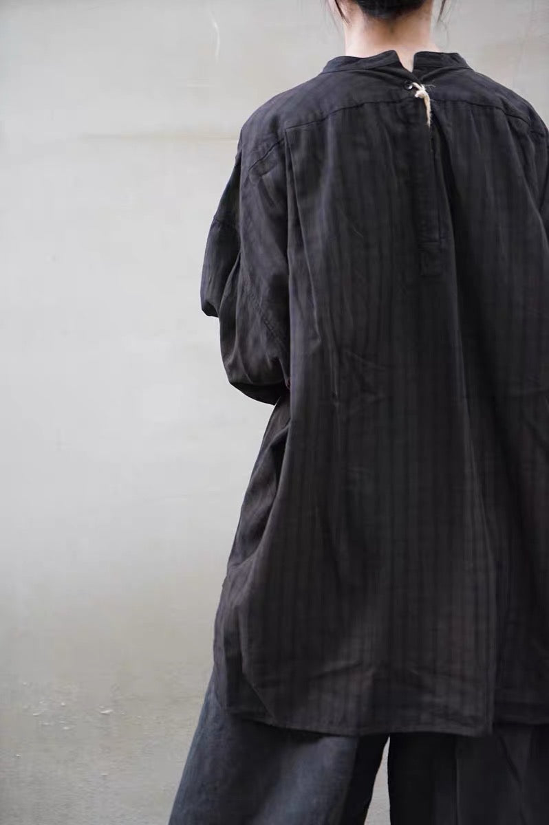 25秋冬 CHECK DRESS PULLOVER  SHIRT